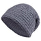 Sauna-Beanie von vorne in der Farbe Fjord-blau One-Size Unisex aus Waffelpique Baumwoll-Leinenmix von beties aus der "PUR.NATURE" Serie.