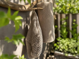 Sauna Beanie Waffelpique der beties Serie "Leinen-Waffelpique millieu