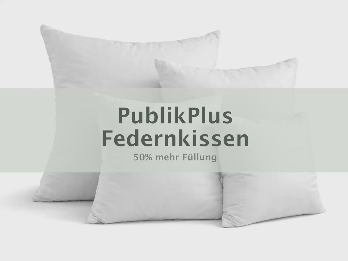 beties Publikplus Federkissen Fuellkissen viedeo alle groessen
